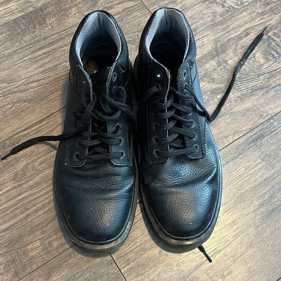 Dr Martens Black Low Lace Up Boots Size 11 - Picture 2 of 10